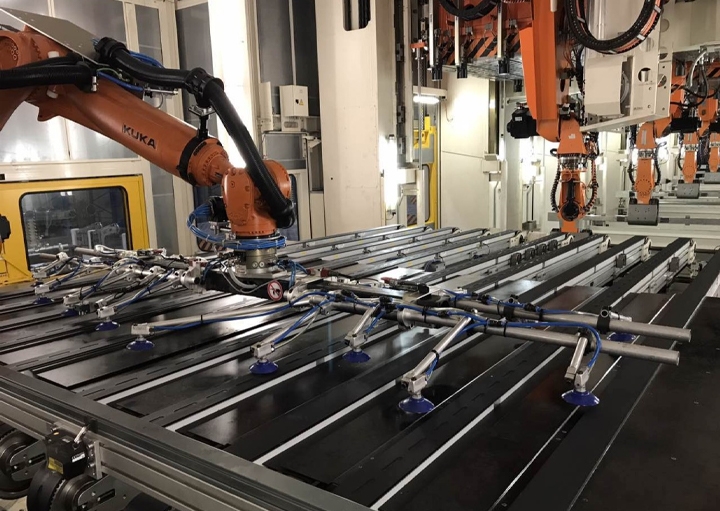 Application of transmission and conveying equipment